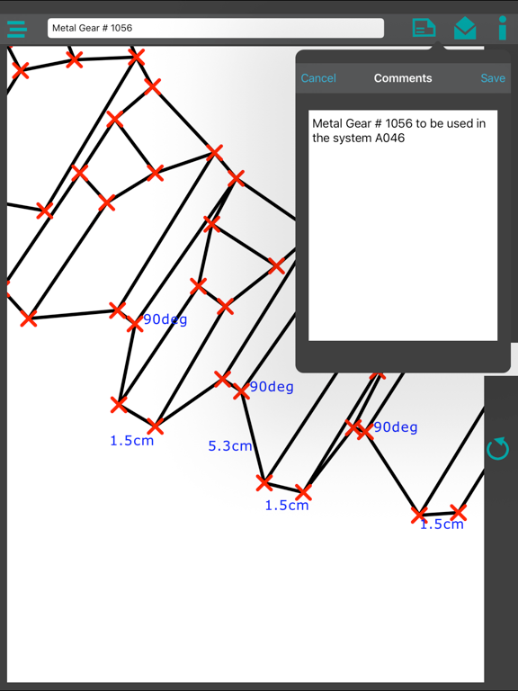 Blueprints and Scan App for Technical Drawing (F) iPad screenshot