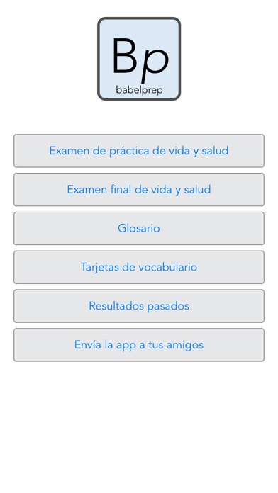 BabelPrepVidaSalud screenshot 2