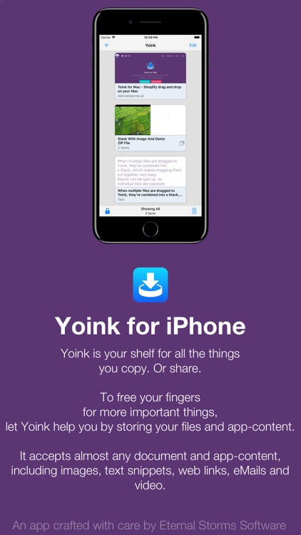 Yoink - Improved Drag and Drop
