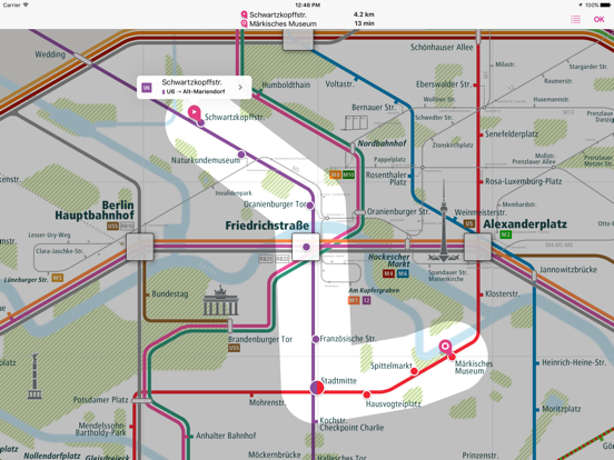 Screenshot #6 pour City Rail Map - Travel Offline