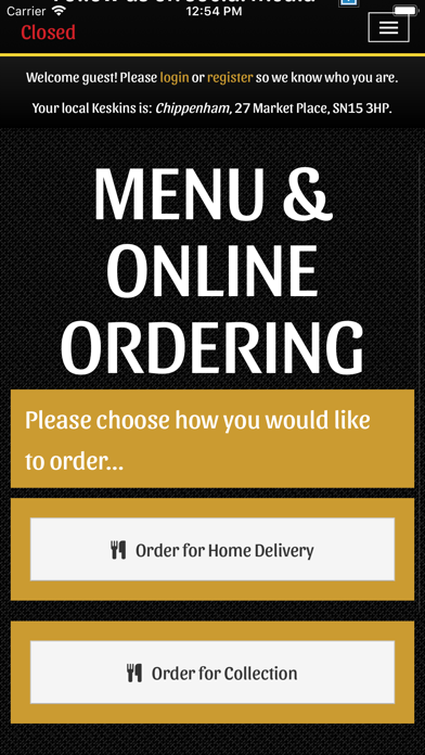 Screenshot #2 pour Keskins Takeaway