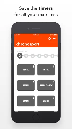 ChronoSport - Gym Timer screenshot 1