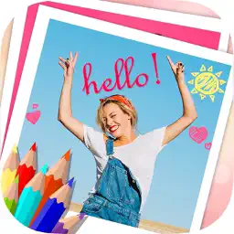 Draw on pictures – canvas app icon