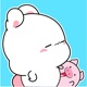 Bunny and Piggy app icon - Stickers app for iPhone