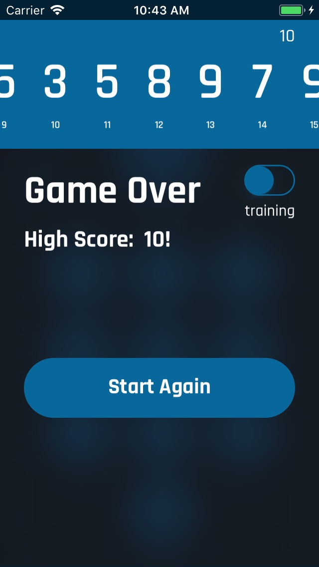 iPhone screenshot
