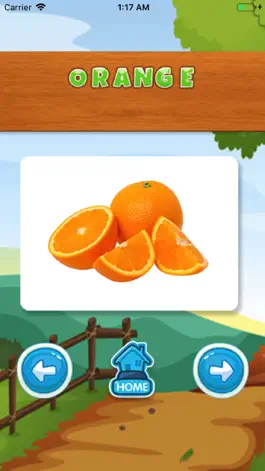 Game screenshot Fruit English Vocabulary Sound apk