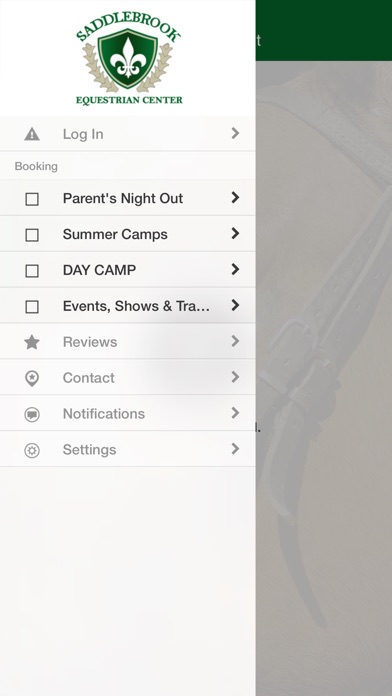 Saddlebrook Equestrian Center screenshot 2