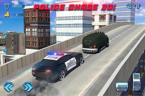 Police Chase Smash - Extreme Car Driving Simulator 2016 screenshot 3