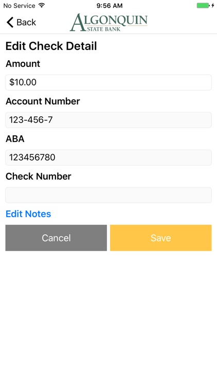Algonquin State Bank Mobile Deposit screenshot-3