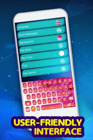 Color Keyboard Themes – Custom Lo.go Keyboards for iPhone with Fancy Fonts and New Skins screenshot 3