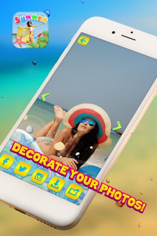 Summer Look Stickers – Beachify Your Summertime Pic.s with Vacation Frames and Photo Stamps screenshot 2