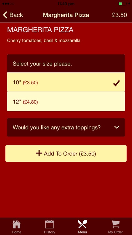 Hajars Food screenshot-3