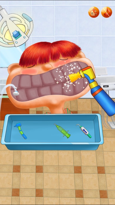 DENTIST:CANDY BEAUTY SPA SALON @ NURSE OFFICE FOR FUN KIDS TEETH GAMES. 1.0 IOS