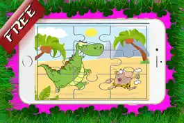 Game screenshot Little dino jigsaw apk