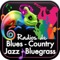 ¿Estás buscando la mejor forma de RADIOS con música Blues Jazz Country & Bluegrass