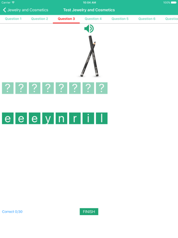Learn English by Picture and Sound - Easy to learn english vocabulary iPad screenshot