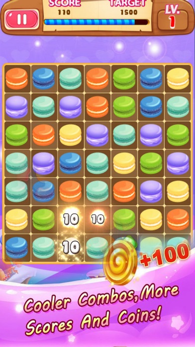 How to cancel & delete Cookie Crush Legen: Free Match from iphone & ipad 3