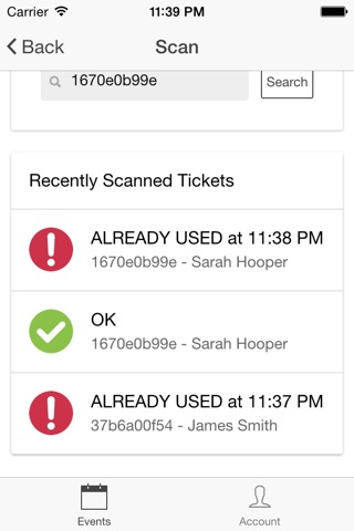 TicketSpread Scanner screenshot 3