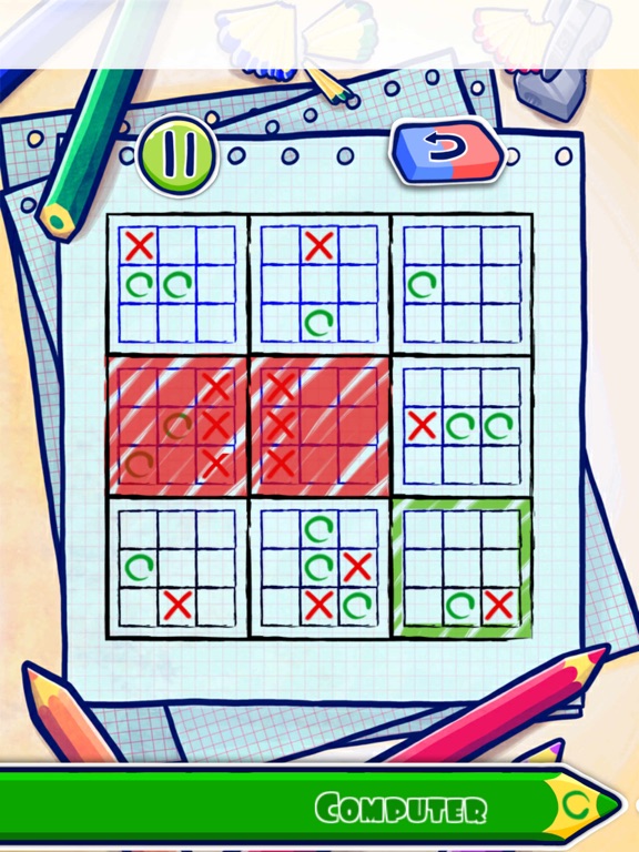 Screenshot #4 pour Ultimate Tic Tac Toe