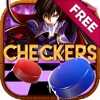 Checkers Board Manga & Anime Free - “ Code Geass Game with Friends Edition ”