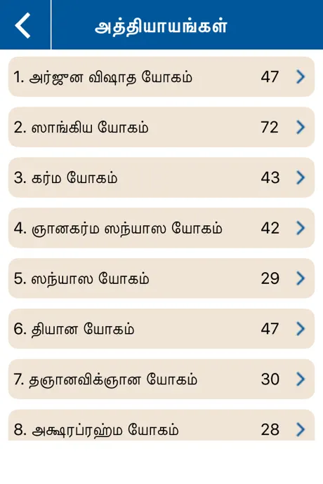 Bhagavad Gita Tamil Offline