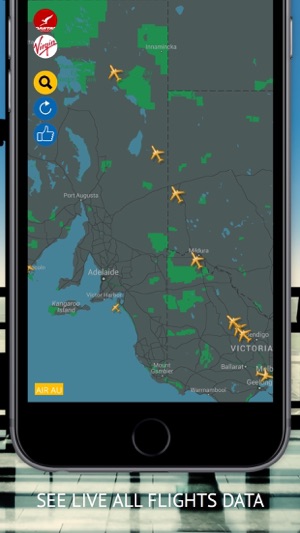 Air AU PRO : Live flight Status & Radar for Qantas, Virgin A(圖2)-速報App