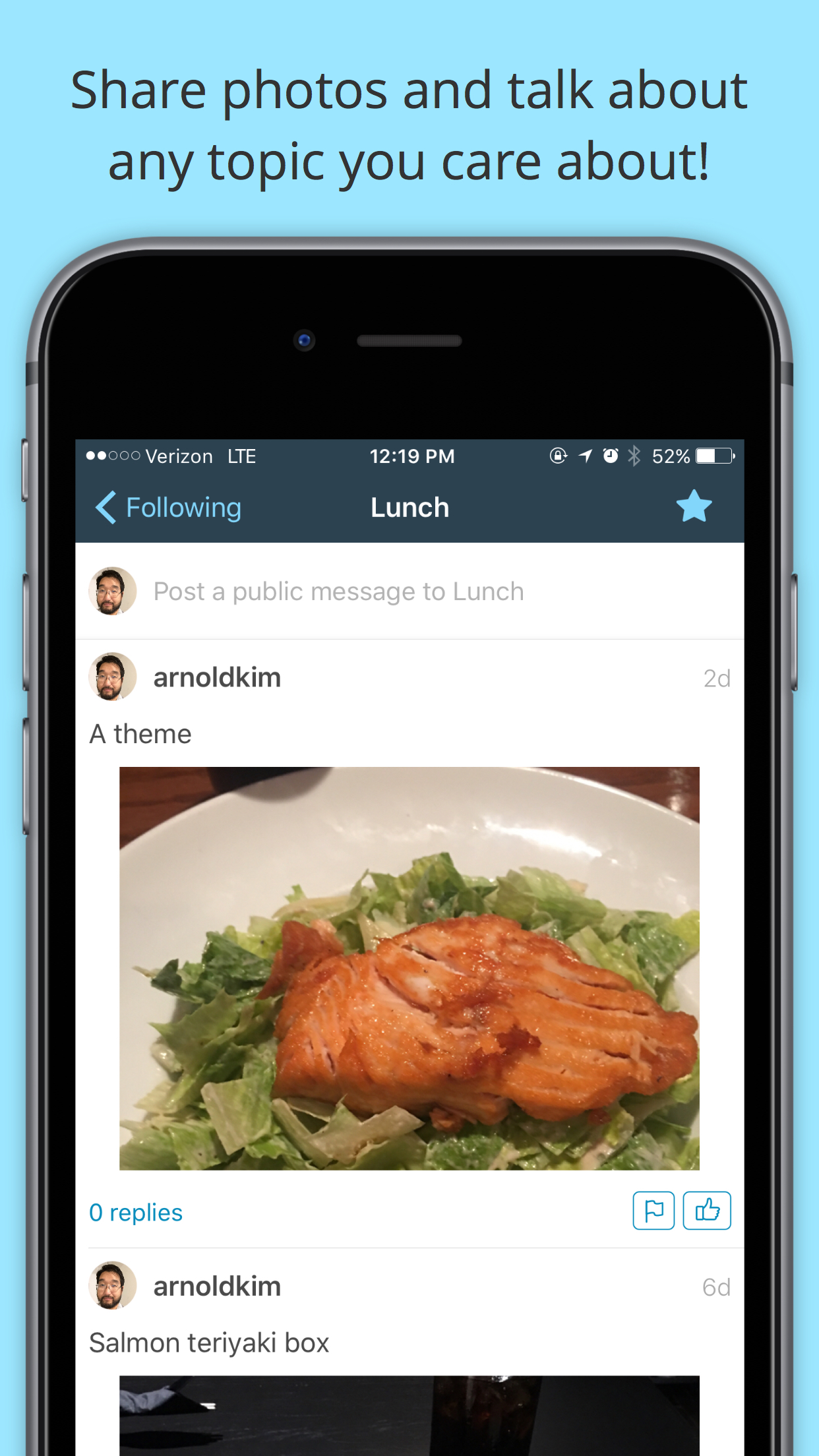 HubBuddy - Global, local and private discussions screenshot 2