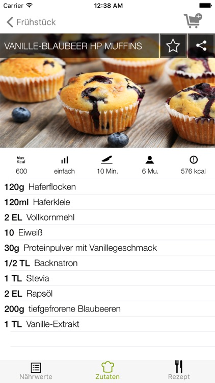 Protein Rezepte - Dein Fitness Rezept mit viel Eiweiß screenshot-3