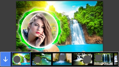 Screenshot #1 pour Waterfall Photo Frame - Picture Frames + Photo Effects