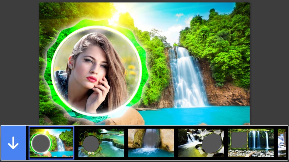 Waterfall Photo Frame - Picture Frames + Photo Effects - 1.0 - (iOS)