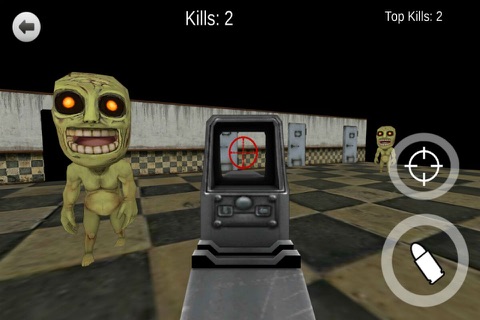 Zombie Kill Chamber 3D (A Sniper Gun Shooting Dark Horror Survival Game) screenshot 2