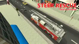 Game screenshot Fire Rescue Truck Simulator – Drive firefighter lorry & extinguish the fire apk