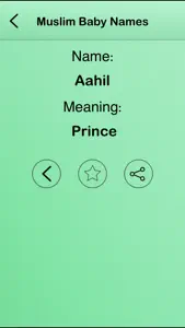 Muslim Baby Names! screenshot #3 for iPhone