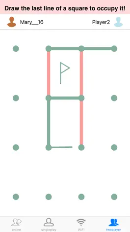 Game screenshot Occupy Square - 2 Player Games apk