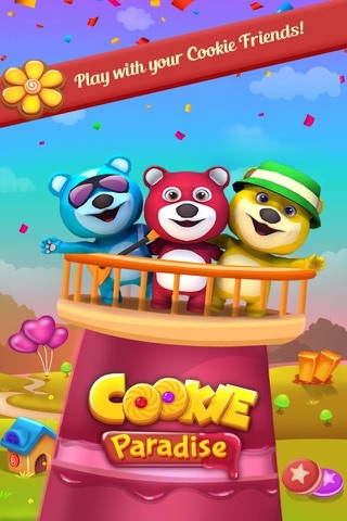 Cookies Blast Fun Paradise-Mash and Crush Cookie Edition screenshot 3