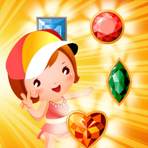 Jewel Mania Pro Match 3 King of Blast Hero icon