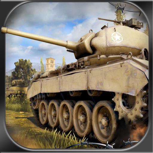 World war of Tank Fury Warrior- 3D Russian Battlefield blitz iOS App