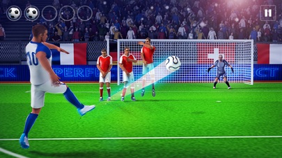 Screenshot #1 pour Perfect FreeKick 3D - Top FreeKick Game