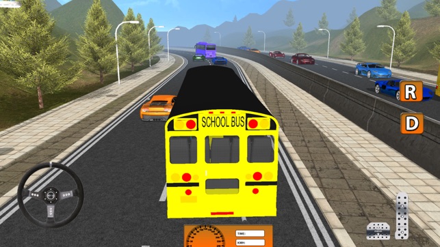 Schoolbus Driver Duty Sim 3d(圖4)-速報App