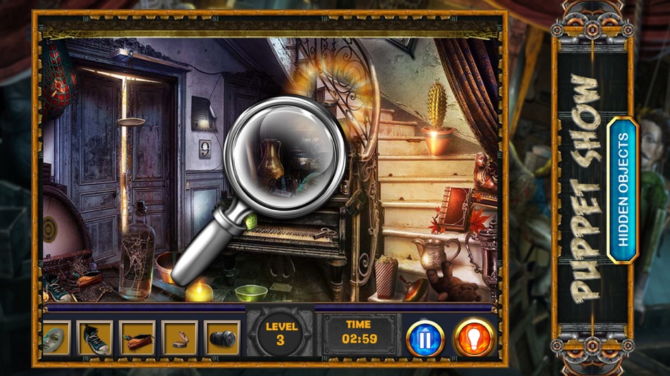 #3. Puppet Show : Hidden Objects Ultimate (iOS) 由: Ajaysinh Jadeja