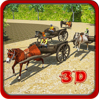 Horse Cart Derby Champions 2016- Free Wild Horses Racing Show in Marvel Equestrian Township Adventure