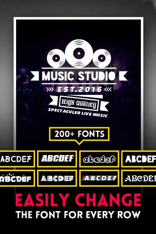 Logo Swag - Instant generator for logos, flyer, poster & invitation design screenshot 2