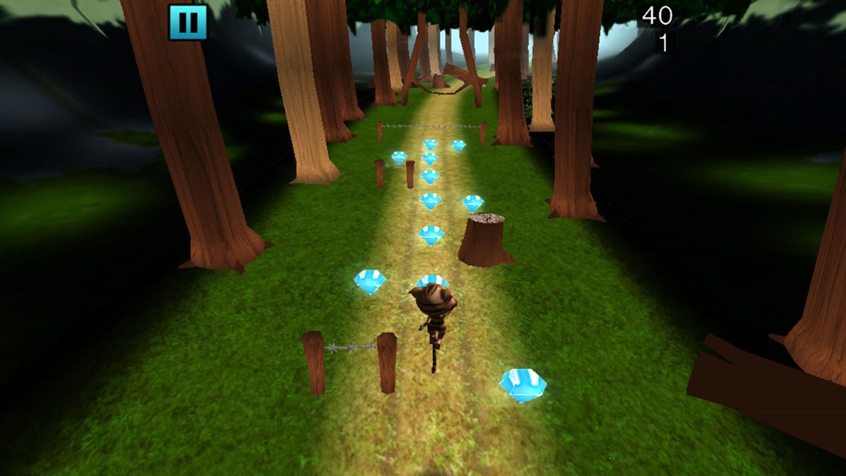 #2. Jungle Cat Adventure Run (iOS) By: MUHAMMAD PARWANA
