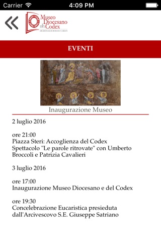 Museo Diocesano e del Codex screenshot 2