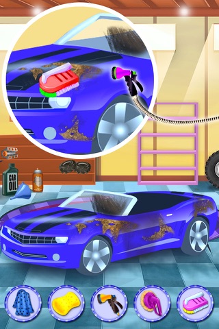 car wash salon & design your car - car mechanic Game For Kids screenshot 2