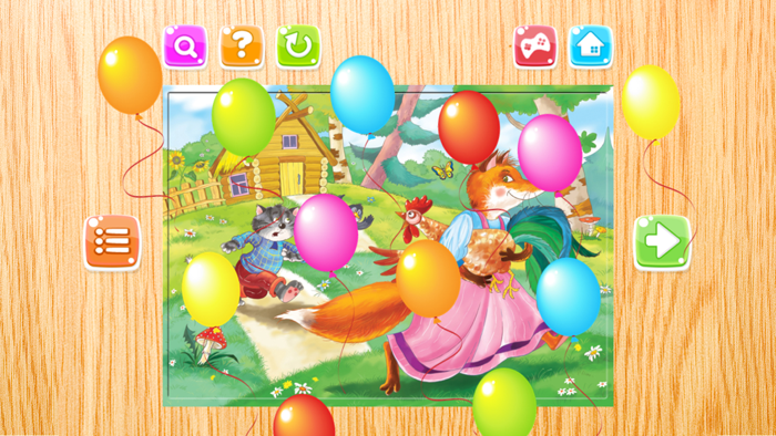 Fables Jigsaw Puzzle Games Free - Who love educational memory learning puzzles for Kids and toddlers