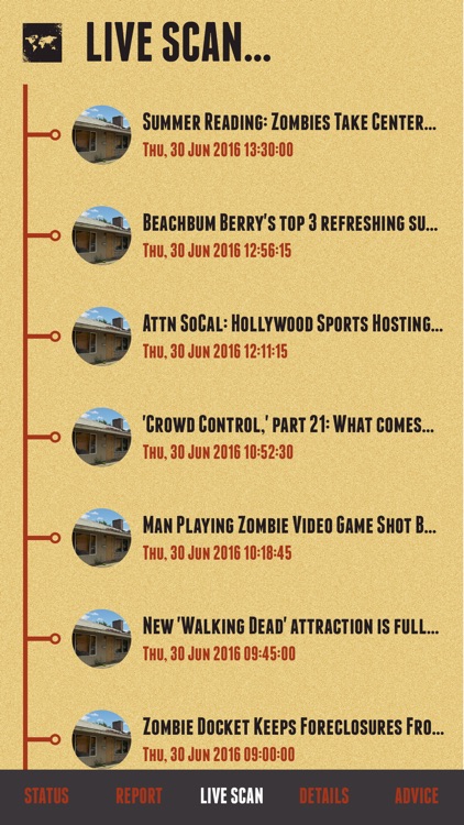 Zombie Alert -  Zombie Apocalypse Early Warning System screenshot-4