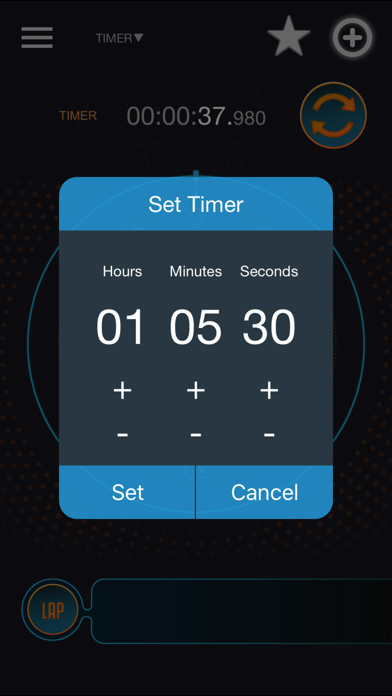Screenshot #2 pour Smart Stopwatch and Timer