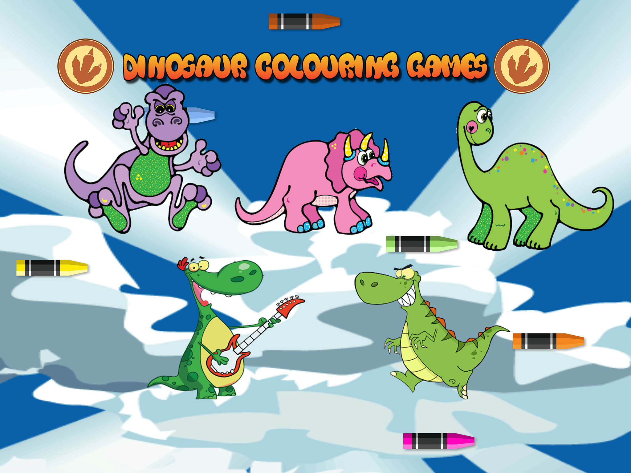 Dinosaur Colouring Games screenshot 4