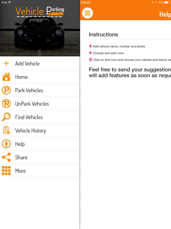 Screenshot #4 pour GPS Vehicle Parking